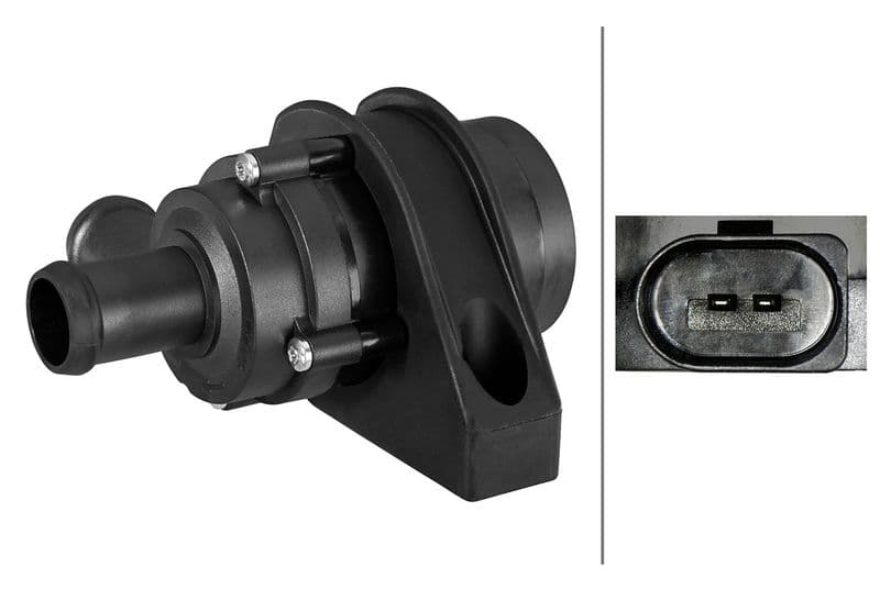Extra waterpomp (werkingsmodus elektrisch) past: SKODA SUPERB II  VW CC B7, EOS, MULTIVAN T5, MULTIVAN T6, PASSAT B6, PASSAT B7, TRANSPORTER T5, TRANSPORTER T6 2.0/3.2/3.6 11.05-07.19