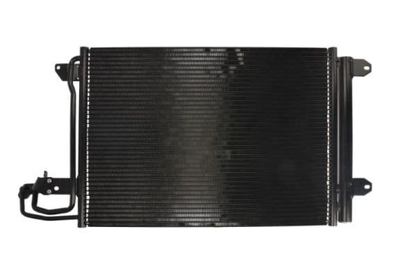 A/C condensator (met droger) past: AUDI A3, TT  SEAT ALTEA, ALTEA XL, LEON, TOLEDO III  SKODA OCTAVIA I, OCTAVIA II, SUPERB II, YETI  VW CADDY, CADDY ALLTRACK IV, CADDY III 1.0-Electric 09.96-09.20