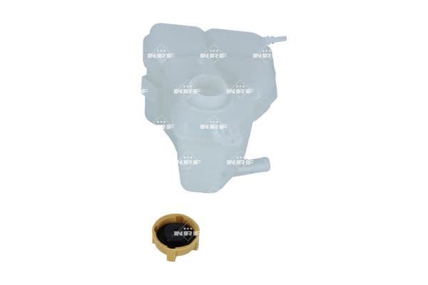 Koelvloeistof expansievat (met stekker, met deksel) past: FORD FIESTA V, FUSION  MAZDA 2 11.01-12.12