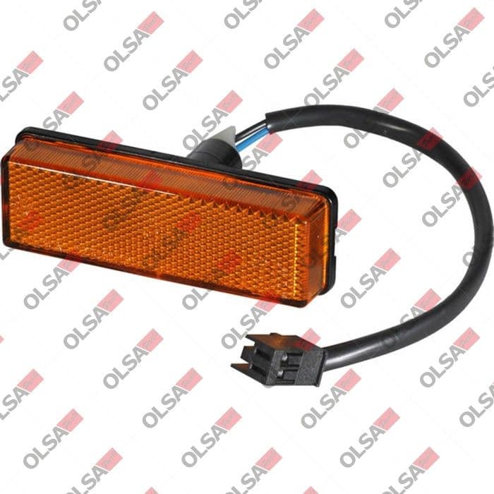 Controlelampje, zijkant Links/Rechts (oranje) past: FIAT DUCATO 01.82-05.94