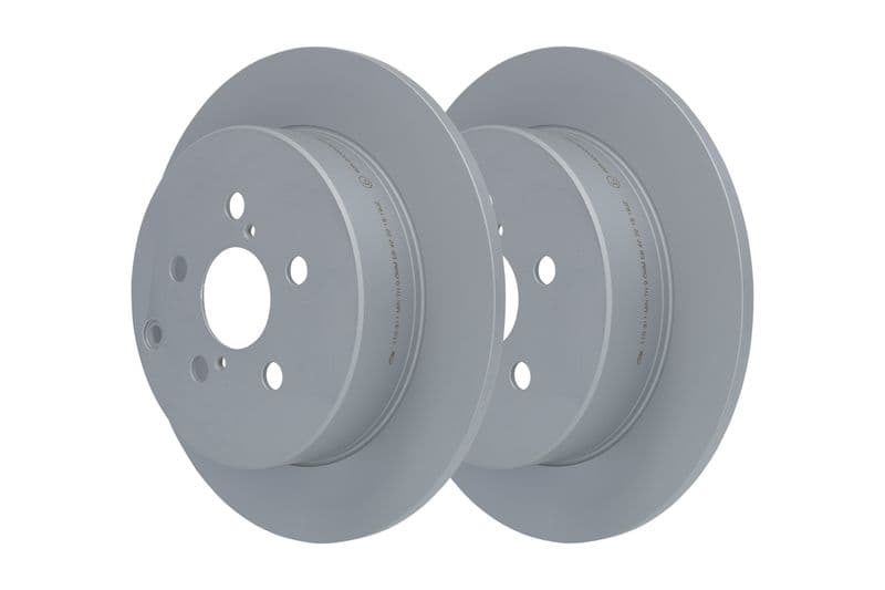 Brake disc Achter Links/Rechts past: TOYOTA AVENSIS 1.6-2.4 01.03-11.08