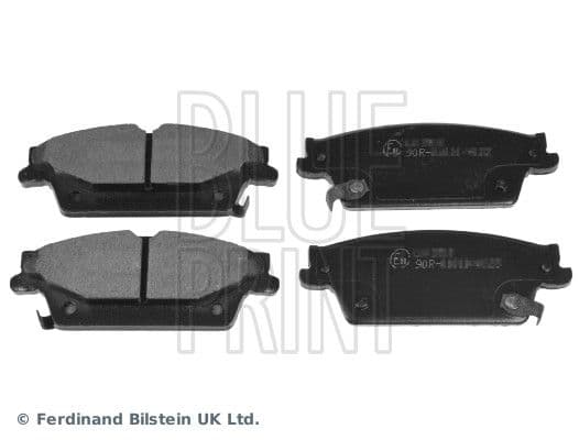 Remblokken set Achter , past: CADILLAC SRX 3.6/4.6 09.03-12.09