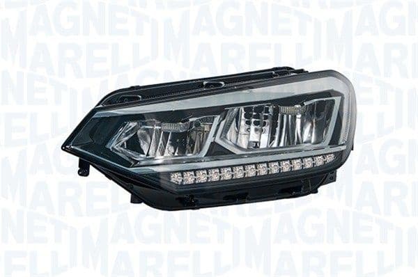 Koplamp Links (LED, kleur indicator: oranje) past: VW TOURAN II 05.15-
