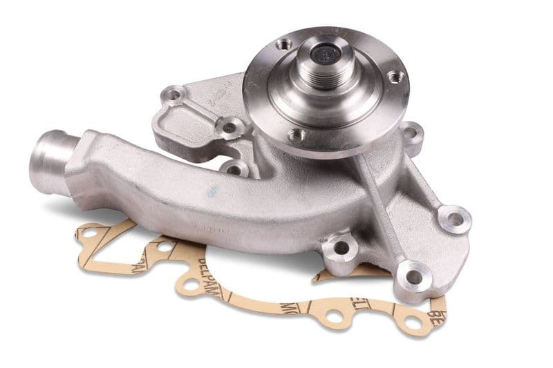 Waterpomp, met pakking past: LAND ROVER DEFENDER, DISCOVERY I, DISCOVERY II, RANGE ROVER I, RANGE ROVER II 2.5D-4.6 10.85-02.16