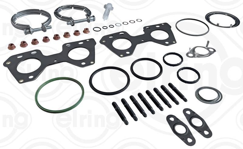 Turbocompressor montageset (met pakkingen) past: BMW 1 (F40), 1 (F70), 2 (F45), 2 (U06), 2 GRAN COUPE (F44), 2 GRAN COUPE (F74), 2 GRAN TOURER (F46), 2 GRAN TOURER VAN (F46) 2.0D/2.0DH 09.13-