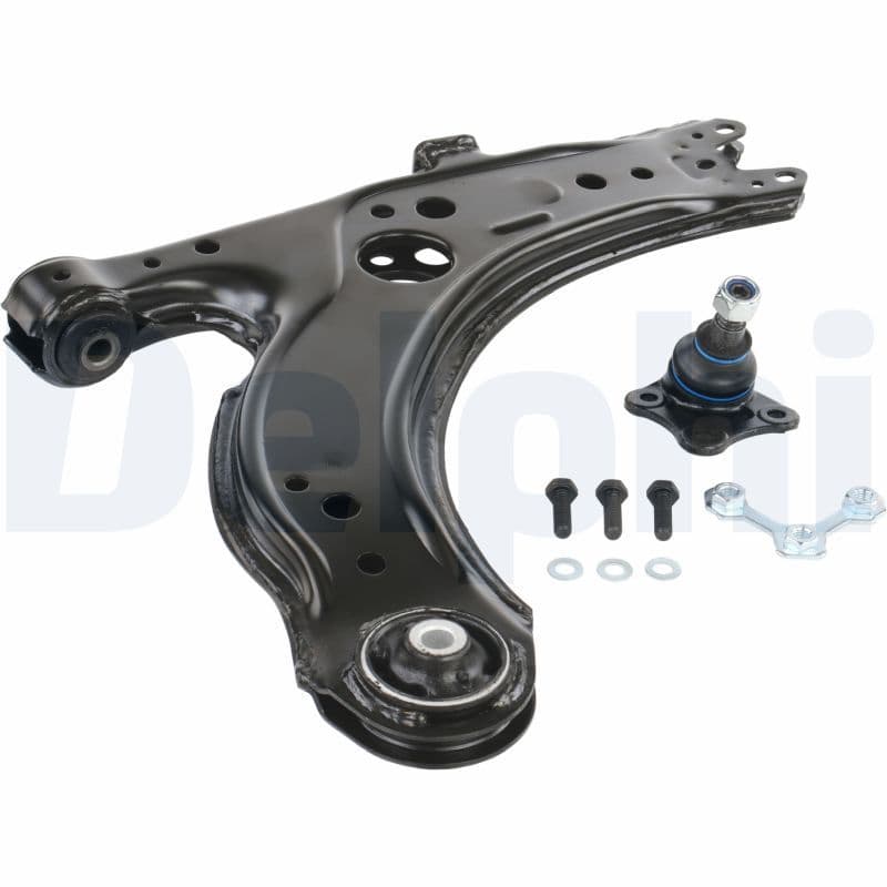 Zwenkarm wielophanging Rechts bodem voor past: AUDI A3  SEAT LEON, TOLEDO II  SKODA OCTAVIA I  VW BORA, BORA I, GOLF IV, NEW BEETLE 1.4-2.8 09.96-12.13