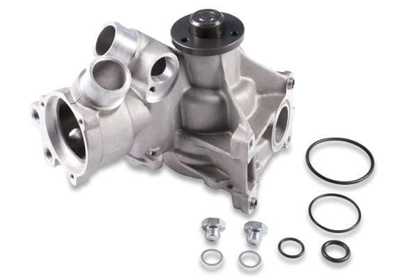 Waterpomp, met pakking past: MERCEDES 124 (C124), 124 T-MODEL (S124), 124 (W124), C (W202), E (A124), E (C124), E T-MODEL (S124), E (W124), E (W210), SL (R129)  DAEWOO MUSSO 2.8/3.2/3.6 10.92-