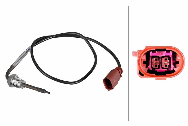 Uitlaatgastemperatuursensor (Vóór katalysator) past: AUDI Q7  VW TOUAREG 3.0D 11.04-05.12