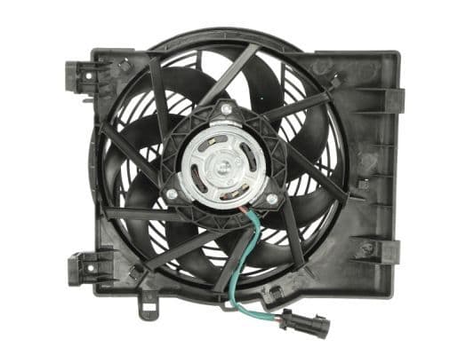 Radiatorventilator (met huisvesting) past: OPEL COMBO, COMBO TOUR, CORSA C 1.0-1.8 09.00-