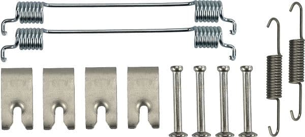 Remschoen montage set past: FIAT 500E  NISSAN MICRA C+C III, MICRA III, NOTE, TIIDA  RENAULT CLIO III, MODUS 1.0-Electric 01.03-