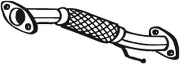 Uitlaatpijp Voor past: HYUNDAI I30  KIA CEE'D, PRO CEE'D 1.6D 12.06-12.12