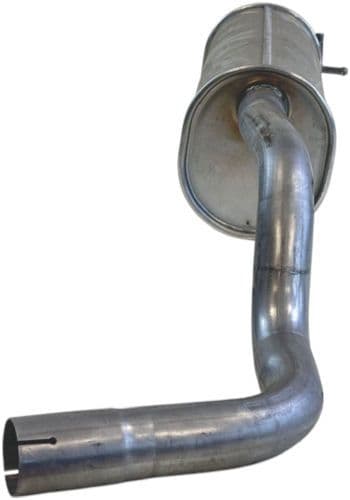 Uitlaatsysteem achterste geluiddemper past: SKODA RAPID 1.2/1.4 07.12-12.19