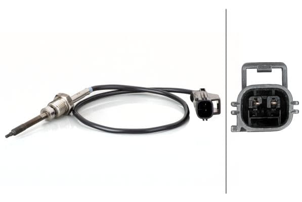 Uitlaatgastemperatuursensor (Na DPF) past: VOLVO S60 I, V70 II, XC70 I, XC90 I 2.4D 01.01-12.14