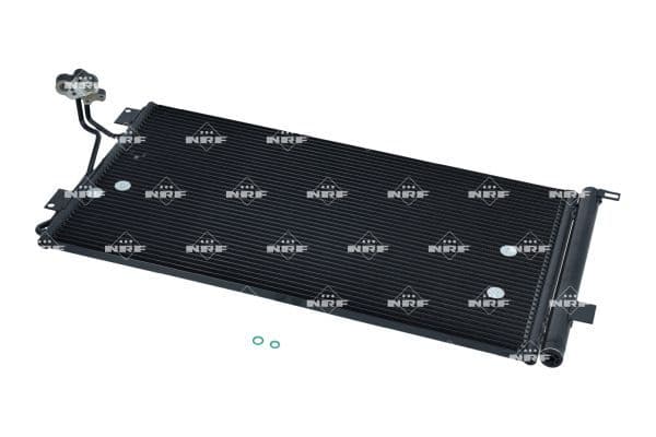 A/C condensator (met droger) past: AUDI Q7  PORSCHE CAYENNE  VW TOUAREG 2.5D-6.0D 05.02-08.15