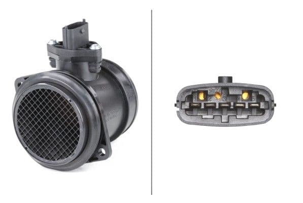 Luchtstroommeter (5 pin, module) past: VOLVO C30, C70 II, S40 II, S80 II, V50, V70 III  FORD FOCUS II, KUGA I, MONDEO IV, S-MAX 2.0/2.5/2.5ALK 01.04-12.16
