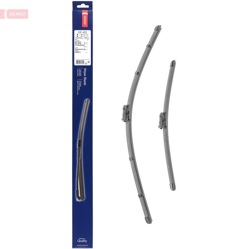 Wisserblad voegloos Voor 680/430mm past: JAGUAR XE, XF II, XF SPORTBRAKE  OPEL GRANDLAND / GRANDLAND X, GRANDLAND X  ROLLS-ROYCE CULLINAN  TESLA MODEL S 09.12-