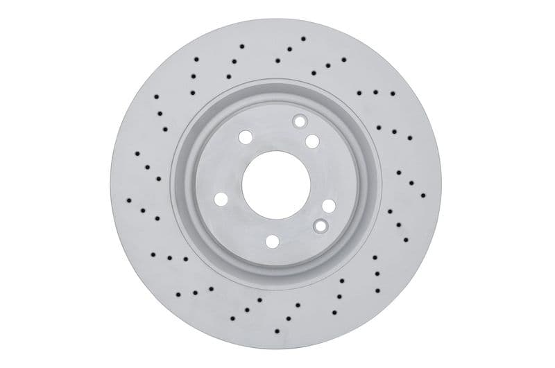 Brake disc Voor Links/Rechts past: MERCEDES C (CL203), C (W203), C T-MODEL (S203), CLK (A209), CLK (C209), SLK (R171) 1.8-3.5 05.00-02.11