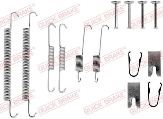 Accessory Kit, brake shoes