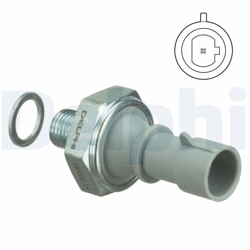 Sensor, oil pressure