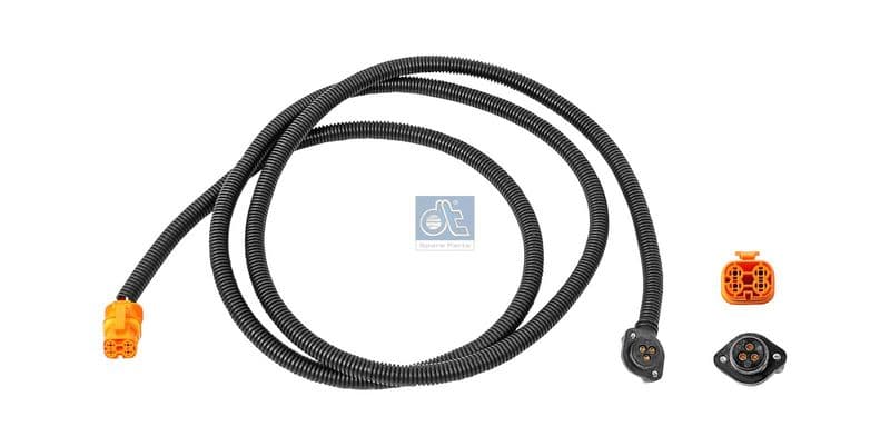 Verbindingskabel remblokslijtagesensor, lengte: 1750 mm, vorm van de stekker rond past: MAN TGS