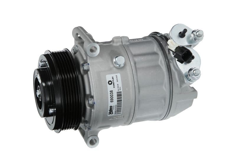 Airconditioning compressor past: JAGUAR XF I, XF II, XF SPORTBRAKE, XJ, XK II  LAND ROVER DISCOVERY IV, RANGE ROVER III, RANGE ROVER IV, RANGE ROVER SPORT I, RANGE ROVER VELAR 3.0-5.0 02.05-