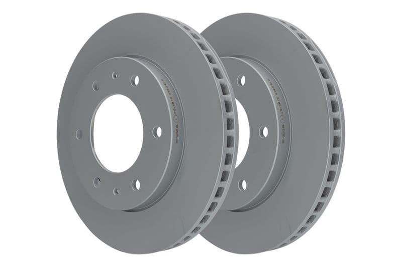 Brake disc Voor Links/Rechts past: FIAT FULLBACK  MITSUBISHI L200 / TRITON, PAJERO SPORT II 2.2D-3.5 11.05-