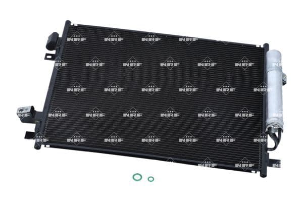 A/C condensator (met droger) past: NISSAN NOTE 1.2/1.5D 08.12-