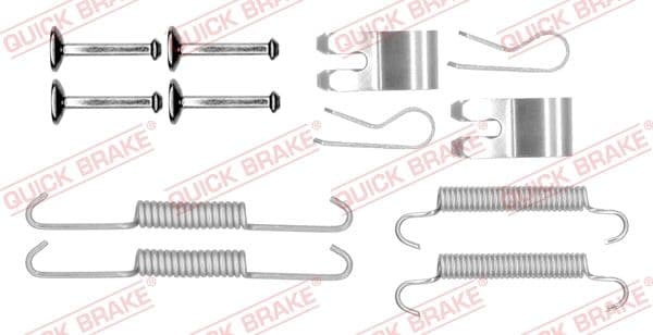 Accessory Kit, parking brake shoes