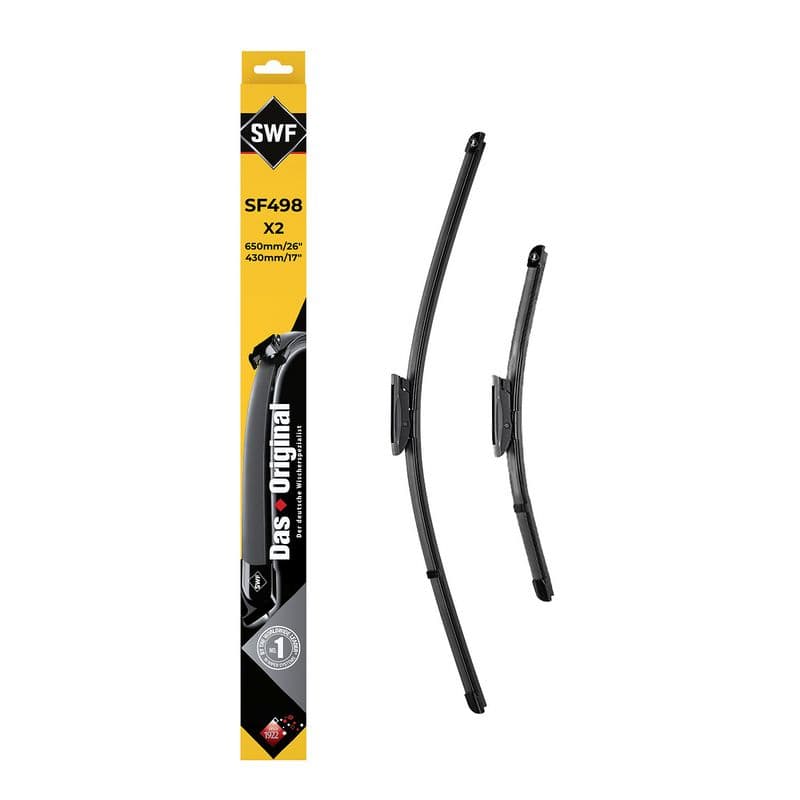 Wisserblad voegloos Voor met spoiler (2pcs) Visioflex 650/430mm past: CITROEN C4 CACTUS 09.14-