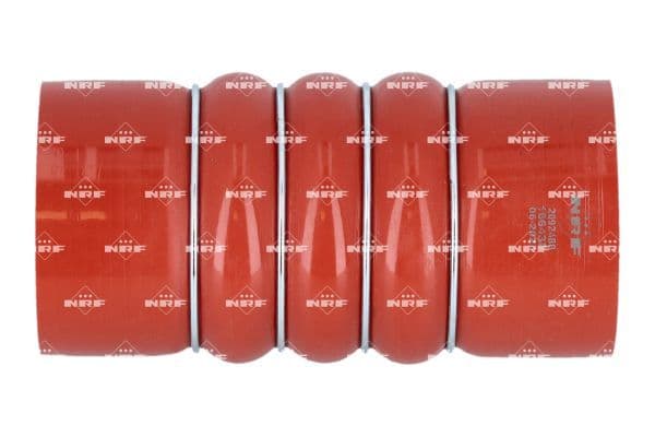 Intercooler slang (90mm/90mmx201mm, red) past: IVECO EUROSTAR, EUROTECH MH, EUROTECH MP, EUROTRAKKER, STRALIS I, STRALIS II, S-WAY, TRAKKER I, TRAKKER II, X-WAY F2BE0641-F3HGE611W 01.93-