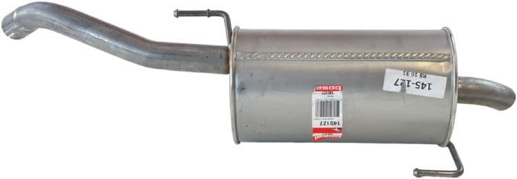 Uitlaatsysteem achterste geluiddemper past: NISSAN NOTE 1.6 03.06-06.12