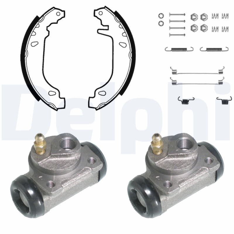 Brake shoe set