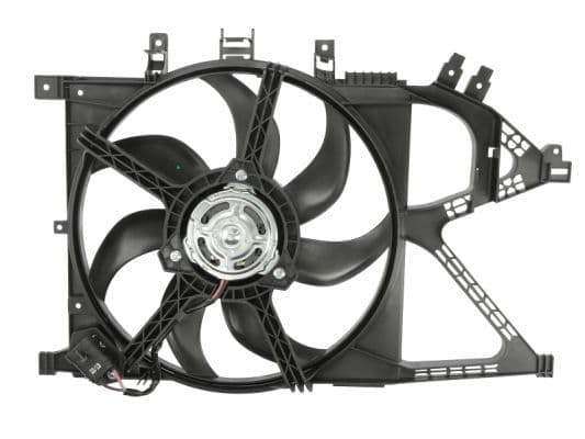 Radiatorventilator (met huisvesting) past: OPEL COMBO, COMBO TOUR, CORSA C, TIGRA 1.0-1.8 09.00-