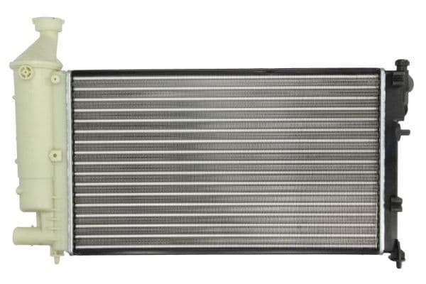 Motorradiator (handmatig, halve draai kap) past: PEUGEOT 106 I, 106 II, PARTNER 1.1-1.6D 09.91-12.15