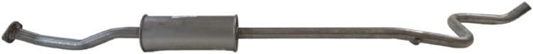 Middendemper uitlaatsysteem past: CITROEN C3 I, C3 PLURIEL 1.4/1.4CNG/1.4LPG 02.02-