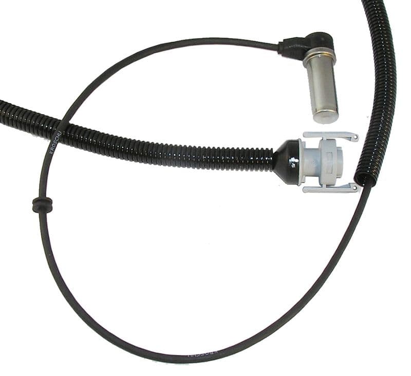 ABS-sensor Achter/Voor Links/Rechts (hoekig, 1960mm, 2pin) past: MAN E2000, F2000, L2000, M 2000 L, M 2000 M, M90, TGA, TGL I, TGM I, TGS I, TGX I