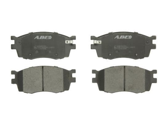Remblokken set Voor , past: HYUNDAI ACCENT III, I20 I, I20 II  KIA RIO II 1.1D-1.6D 03.05-08.20