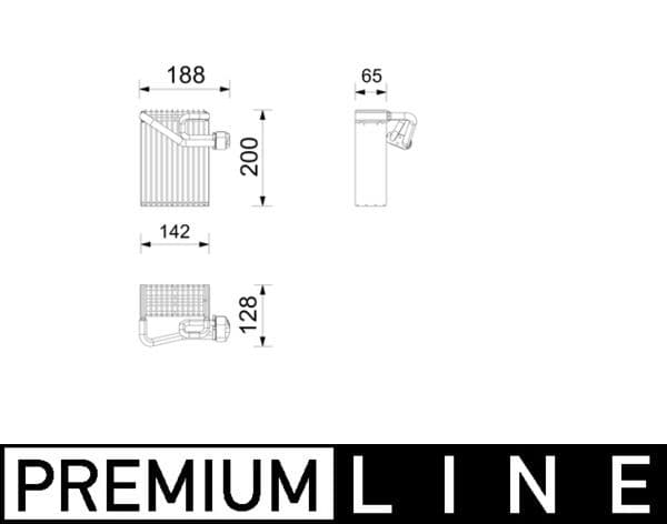Airconditioning verdamper past: FORD GALAXY II, GALAXY MK II, S-MAX 1.6-2.3 05.06-06.15