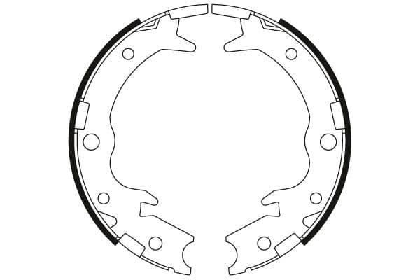 Remschoen past: ACURA LEGEND, LEGEND II, RL, TL  HONDA ACCORD VII, CR-V II, ELEMENT, FR-V, LEGEND II, LEGEND III, ODYSSEY, SHUTTLE, STEPWGN, STREAM 1.7-3.5 01.87-12.11
