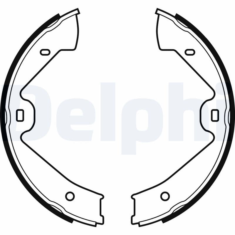 Brake Shoe Set, parking brake