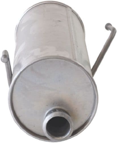 Uitlaatsysteem achterste geluiddemper past: PEUGEOT 206 1.4/1.6 09.98-12.12