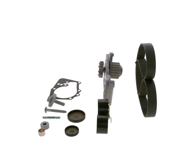 Timingset (riem + poelie + waterpomp) past: DACIA DUSTER, LOGAN, LOGAN II, LOGAN MCV, SANDERO  LADA LARGUS  NISSAN KUBISTAR  RENAULT CLIO II, CLIO III, DUSTER, FLUENCE 1.4-1.6LPG 11.97-