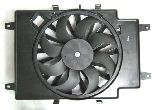 Radiatorventilator (met huisvesting) past: ALFA ROMEO 147 1.6/1.6LPG 01.01-03.10