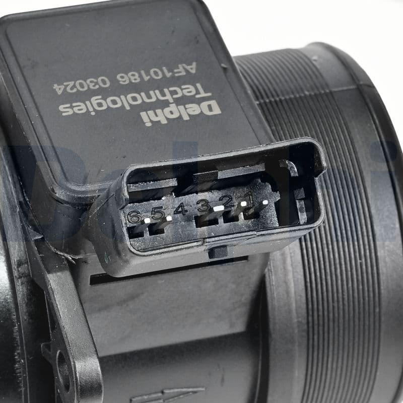 Luchtstroommeter (5 pin, module) past: CITROEN BERLINGO, EVASION, JUMPY I, XANTIA, XSARA  FIAT SCUDO, ULYSSE  LANCIA ZETA  PEUGEOT 306, 307, 406, 806, EXPERT, PARTNER 1.9D/2.0/2.0D 06.96-12.15