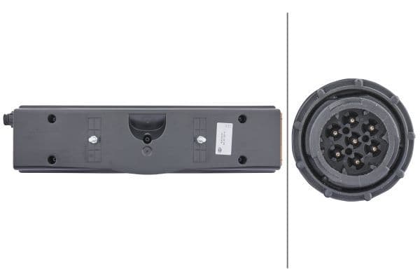 Achterlicht Links (P21W/R10W, 24V, met indicator, anti-fog licht, achteruitrijlicht, met stoplicht, parkeerlicht, met plaatverlichting) past: MERCEDES ACTROS, ACTROS MP2 / MP3, ATEGO, AXOR 04.96-