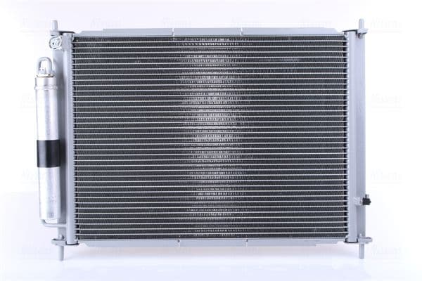 A/C condensator (met droger) past: RENAULT CLIO III, MODUS 1.2/1.4/1.6 12.04-12.14