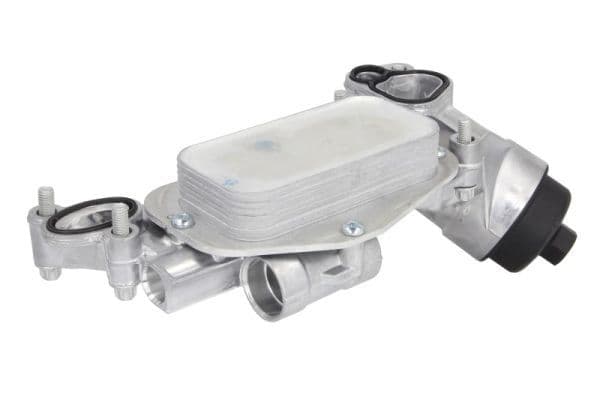 Olie radiator (met filterbehuizing) past: CHEVROLET CRUZE, TRAX  OPEL ASTRA H, ASTRA H GTC, ASTRA J, ASTRA J GTC, INSIGNIA A, MOKKA / MOKKA X, ZAFIRA B, ZAFIRA C 1.6-1.8 07.05-