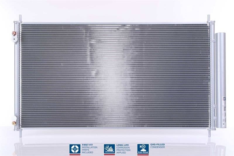 A/C condensator (met droger, (EN) additional fitting elements) past: ACURA TL 3.5/3.7 01.09-