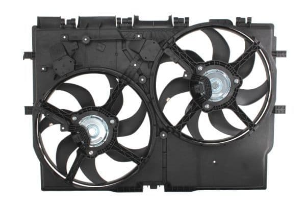 Radiatorventilator (met huisvesting, dubbel) past: FIAT DUCATO 2.3D/3.0D 07.06-