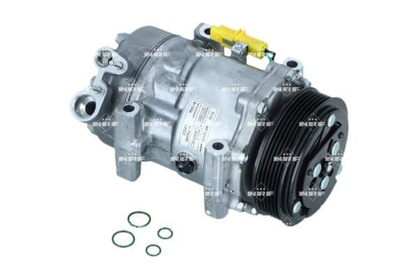 Airconditioning compressor past: ABARTH GRANDE PUNTO, PUNTO, PUNTO EVO  ALFA ROMEO MITO  CITROEN BERLINGO, C5 I, C8, JUMPY I, JUMPY II, XSARA, XSARA PICASSO  FIAT BRAVO II, DOBLO 1.3D-2.2 07.98-